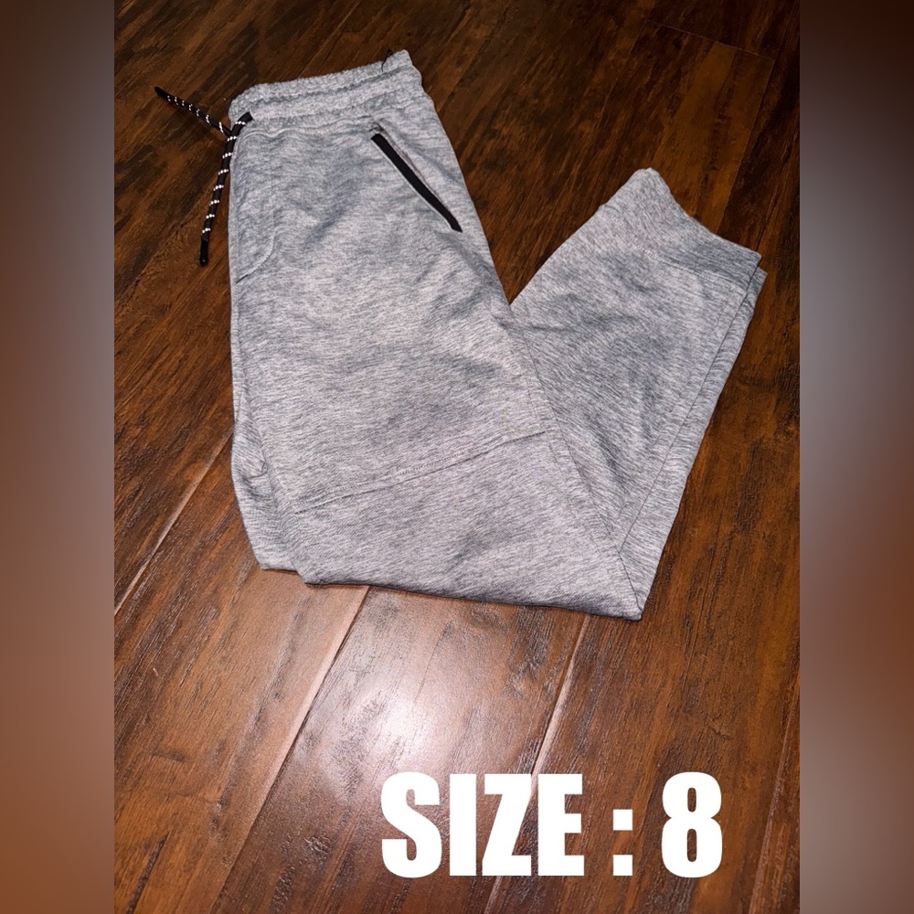RUNWAY BOYS GREY JOGGER SWEATPANTS